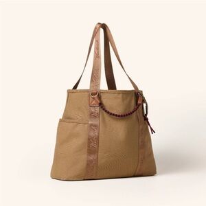 NWT Woolrich x Target Tan Canvas Tote Bag